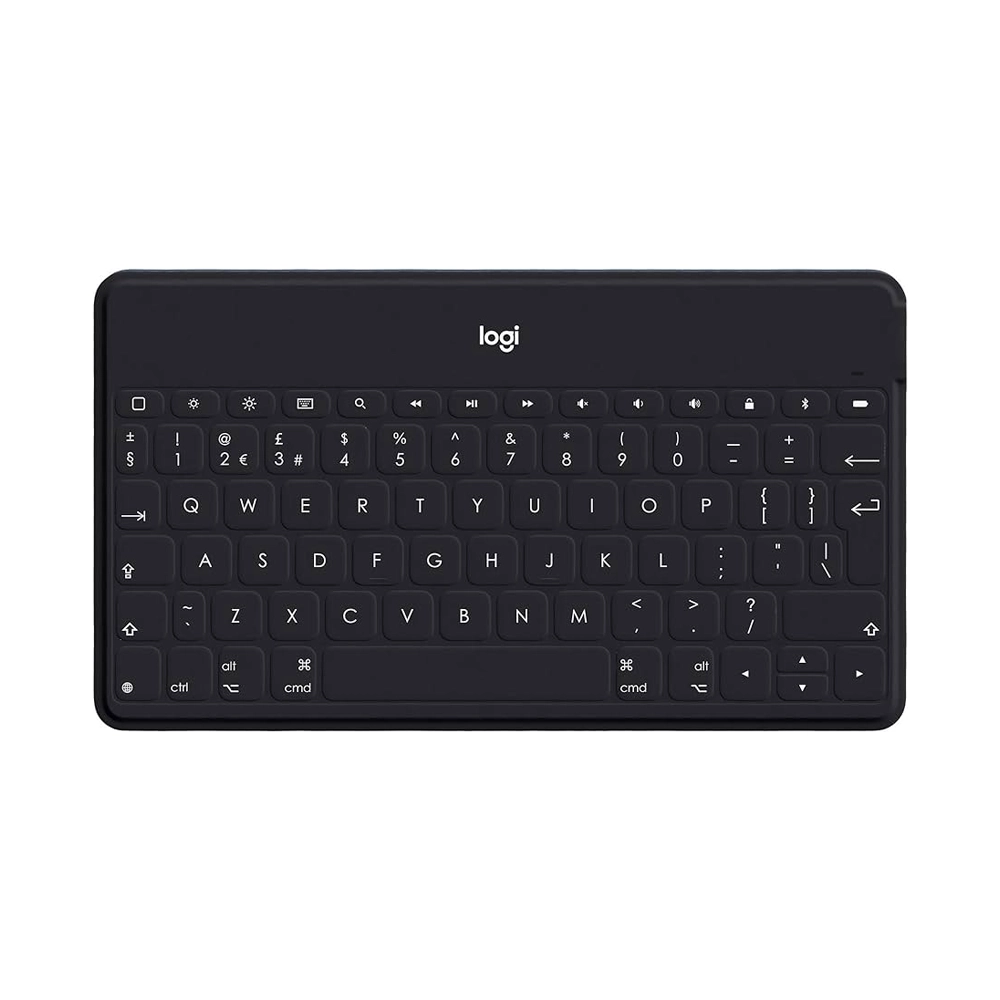 Logitech Keys-To-Go Bluetooth Keyboard Ultra Slim Classic Black | White Stand for Iphone
