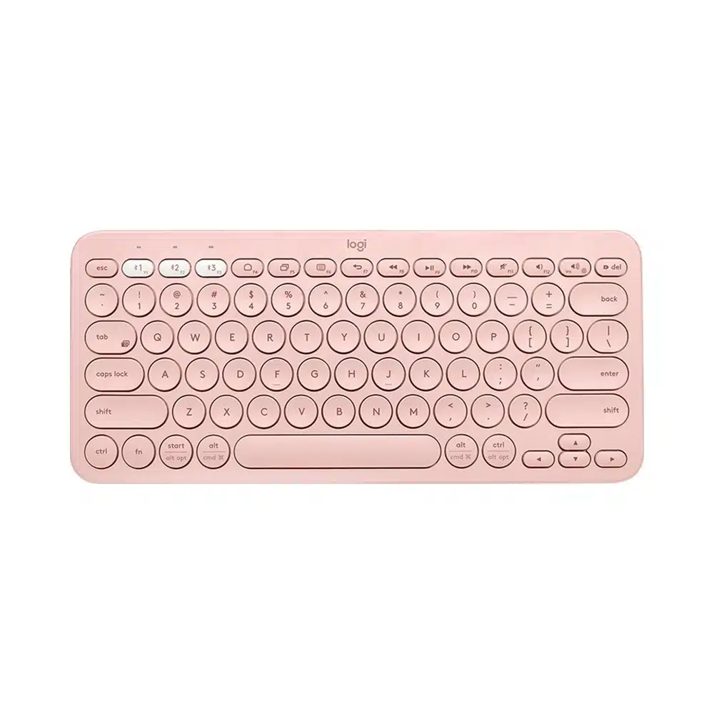Logitech Bluetooth Keyboard K380 Multidevice Pink EN/AR