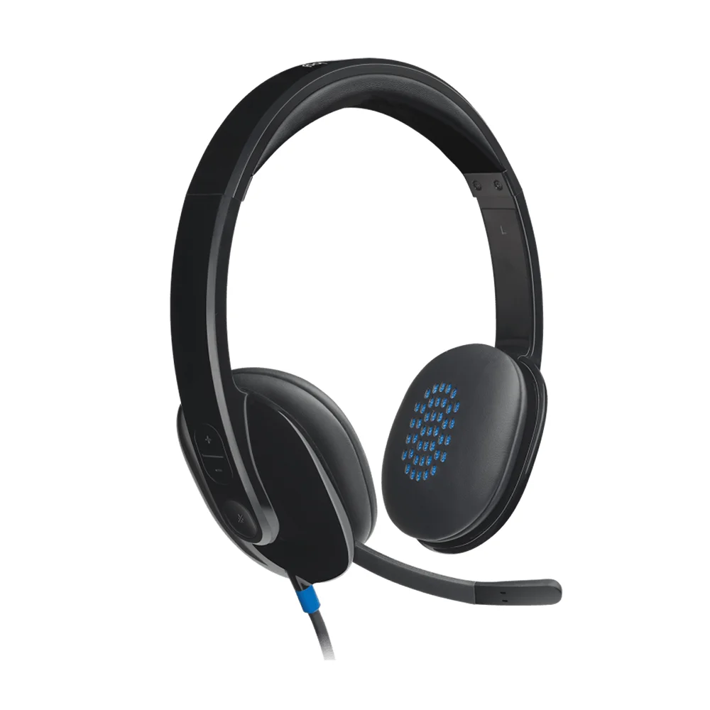 Logitech Headset Wired H540 USB  with Noise-Canceling Mic ON-EAR  controls