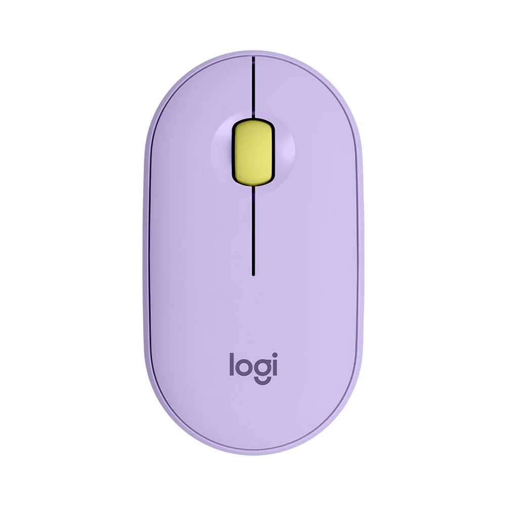 Logitech Bluetooth Mouse Pebble M350 Lavender/Lemonade