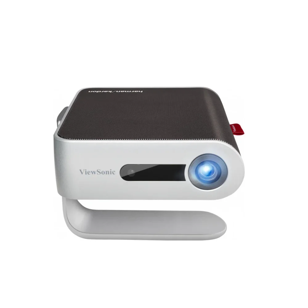 ViewSonic M1+_G2 Smart LED Portable Projector | Wi-Fi & Bluetooth | 360 Smart stand | Harman Kardon Speakers