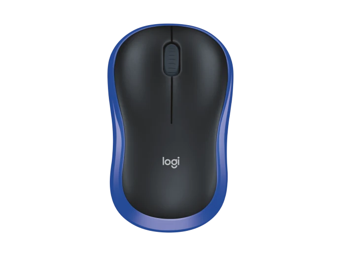 Logitech Wireless Mouse USB M185  Blue/Black